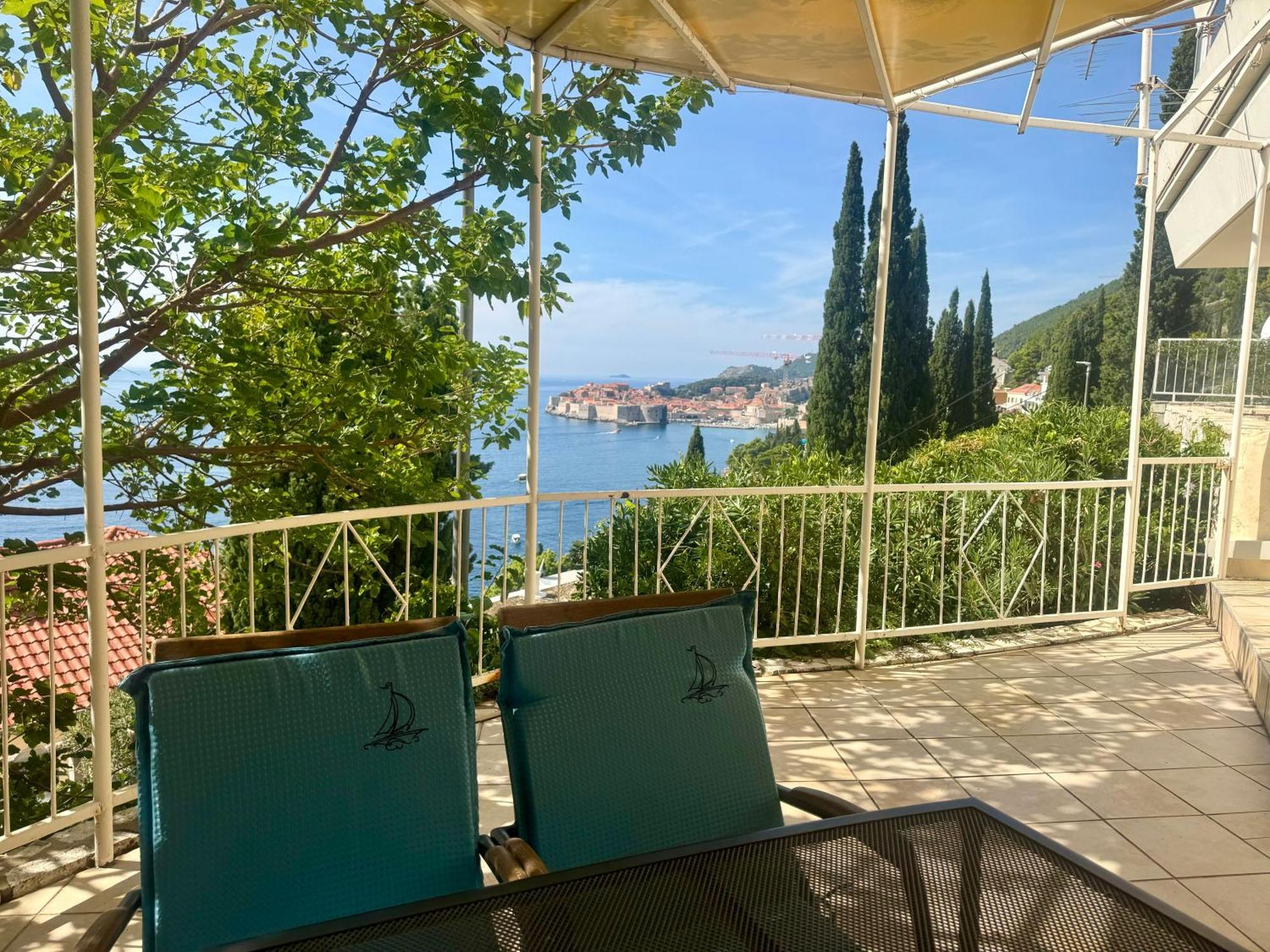 Perfect Sea View Terrace Apartment Zlatni Potok Ragusa Esterno foto