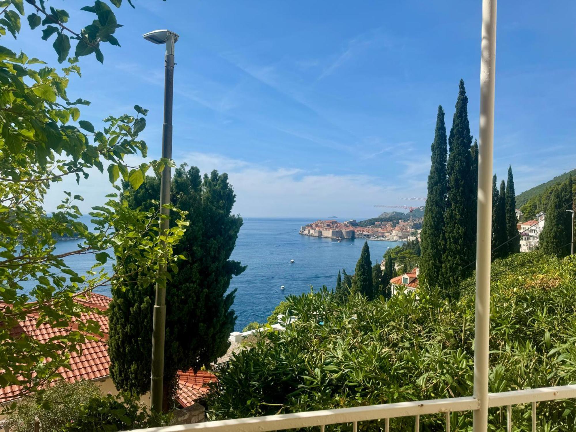 Perfect Sea View Terrace Apartment Zlatni Potok Ragusa Esterno foto